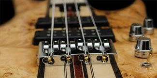 P Bass 5 String Electric Bass Guitar Bridge fits for Jazz J Bass or Precision Black