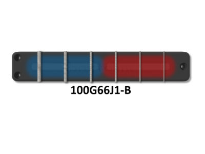 Bartolini 100G66J1-B 6-String G6 Candybar Original Dual In-Line Coil Neck