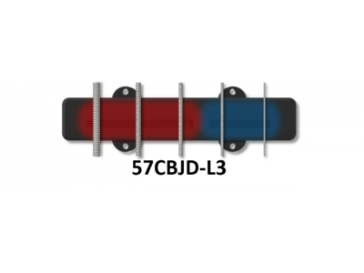 Bartolini 57CBJD L3/S3 J-Bass 5-String American Std. Classic Bright Voice Dual In-Line Coil Pickup Set