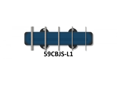 Bartolini 59CBJS L1/S1 J-Bass 5-String Classic Bass Single Coil Pickup Set