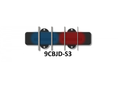 Bartolini 9CBJD L3/S3 J-Bass 4-String Classic Bright Voice Dual In-Line Coil Pickup Set