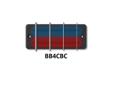 Bartolini BB4CBC 4-String BB Soapbar Classic Bass Dual Coil Pickup Set