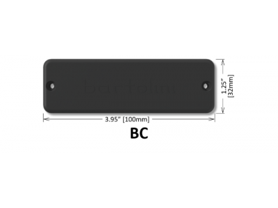Bartolini BC5CBC-B 5-String BC Soapbar Classic Bass Dual Coil Neck
