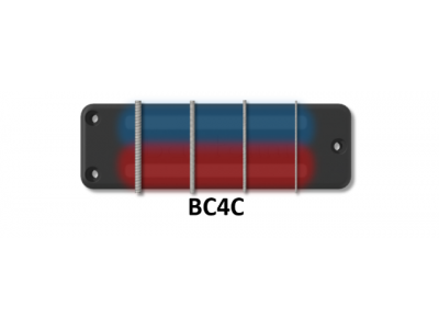 Bartolini BC4C-B 4-String BC Soapbar Original Dual Coil Neck