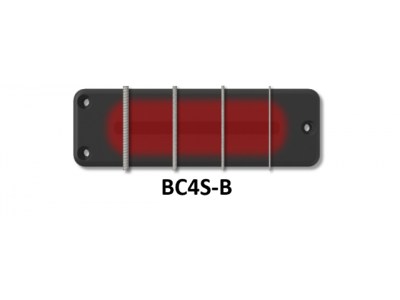 Bartolini BC4S 4-String BC Soapbar Singularity Single Coil Pickup Set