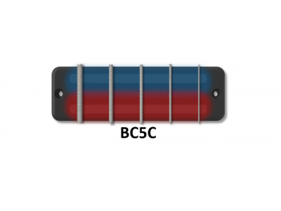 Bartolini BC5C-B 5-String BC Soapbar Original Dual Coil Neck