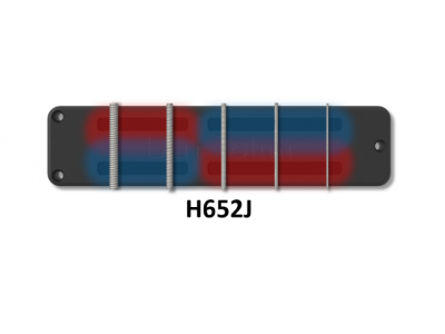 Bartolini H652J-T 5-String H6 Soapbar 2J Squared Bridge 2+1 Drill 4-Cond