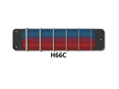 Bartolini H66C-T 6-String H6 Soapbar Original Dual Coil Bridge