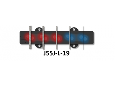 Bartolini J55J-L-19 b-axis Jazz Split Coil Alnico 5 String Amer. Standard 19mm Bridge - 74.1mm