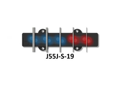 Bartolini J55J-L/S-19 b-axis Jazz Split Coil Alnico 5 String Amer. Standard 19mm Bridge/Neck Pair - 69.7/74.1mm