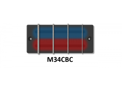 Bartolini M34CBC-T 4-String M3 Soapbar Classic Bass Dual Coil Bridge
