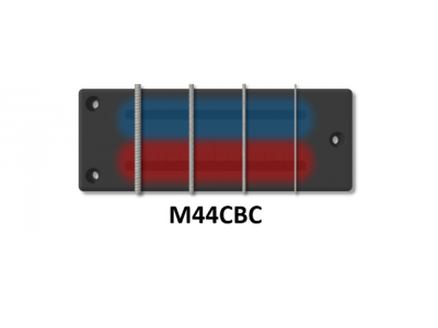 Bartolini M44CBC-B 4-String M4 Soapbar Classic Bass Dual Coil Neck