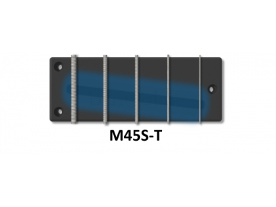 Bartolini M45S 5-String M4 Soapbar Singularity Single Coil Pickup Set