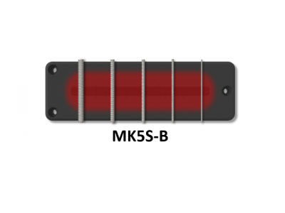 Bartolini MK5S 5-String MK Soapbar Singularity Single Coil Pickup Set