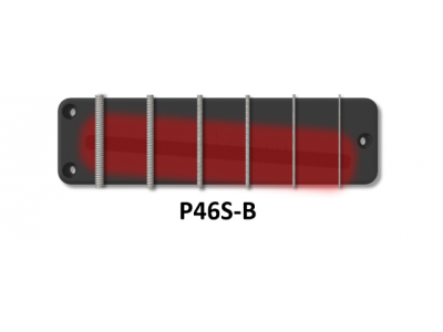 Bartolini P46S 6-String P4 Soapbar Singularity Single Coil Pickup Set