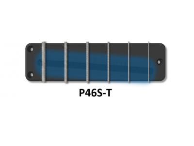 Bartolini P46S 6-String P4 Soapbar Singularity Single Coil Pickup Set