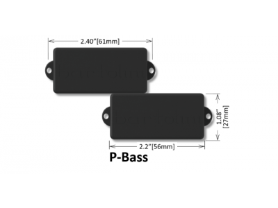 Bartolini PB4 4-String P-Bass - b-axis Pickup