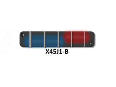 Bartolini X45J1 B/T 5-String X4 Candybar Original Dual In-Line Coil Pickup Set