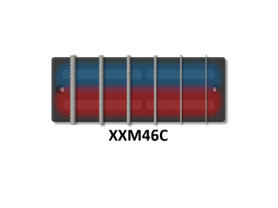 Bartolini XXM46C-B 6-String M4 Soapbar Original Quad Coil Neck