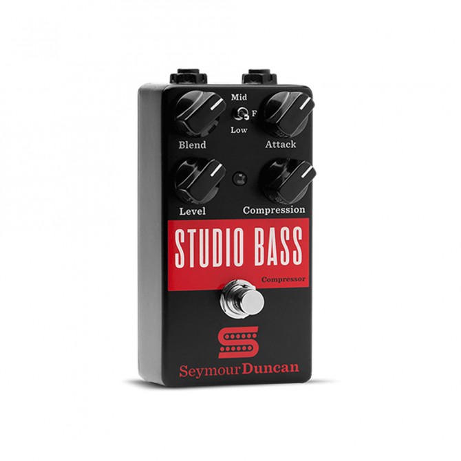 Lionel Green Street Veilig Vlak Seymour Duncan Studio Bass Compressor Pedal Black - Best Bass Gear