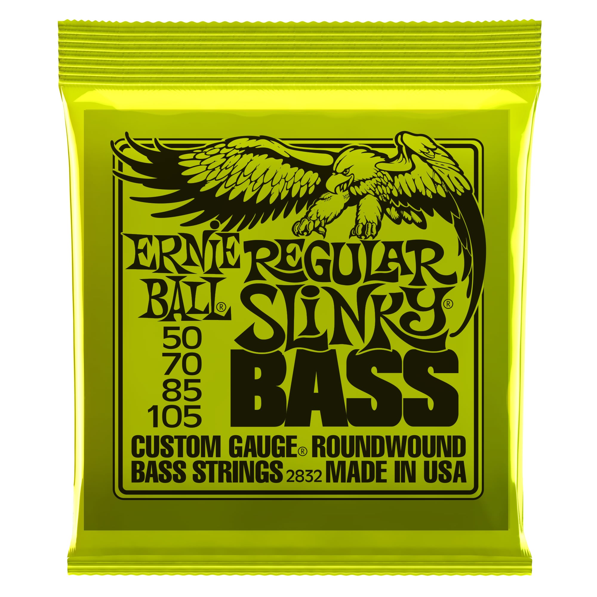 Slinky Nickel Wound Electric Bass 4 Strings | Ernie Ball