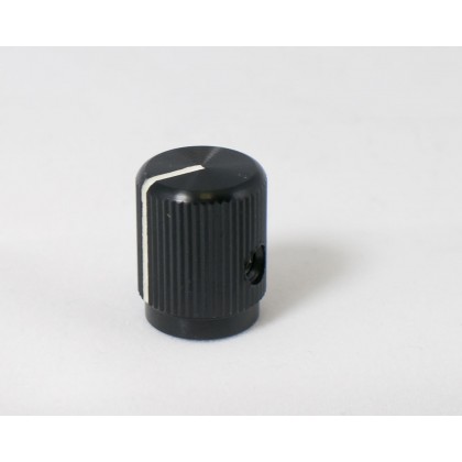 Small Black Aluminum Knob