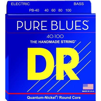 DR PB-40 Pure Blues 4 String Light-Light (40 - 60 - 80 - 100) Long Scale
