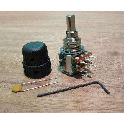 EMG - Potentiometer - A25KX2  Stacked Volume Control (Hardwired) A25KX2