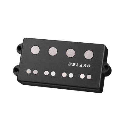 Delano MC4 HY (Hybrid) 4 String MusicMan Size Dual Coil Pickup