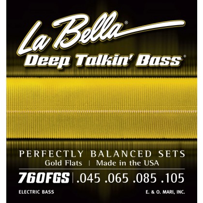 Labella Deep Talkin’ Bass Gold Flats