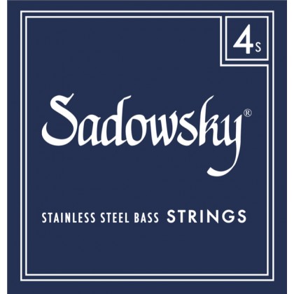 Sadowsky Blue Label Stainless Steel Bass 4-String Light (40 - 60 - 80 - 100)