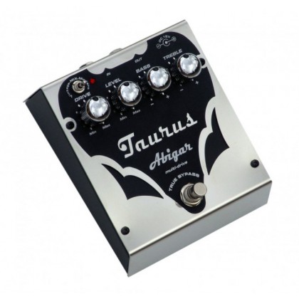 Taurus Abigar-Mult Drive SL Bass Effect Pedal-Silver Line