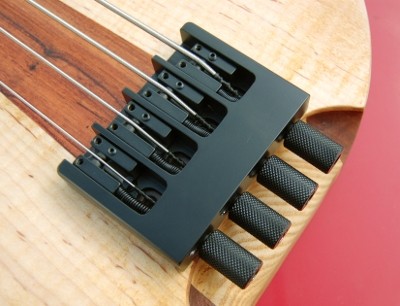 gazechimp 3x 5 Cuerdas Headless Bass Bridge Con Tornillos Mount Precision Bass Guitar Kits