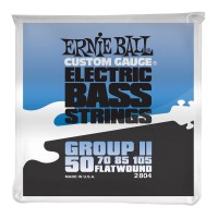 Ernie Ball Flatwound Group II Electric Bass Strings - 50-105 Gauge