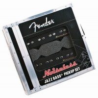 Fender Vintage Noiseless Jazz Bass Set - Black - 099-2102-000