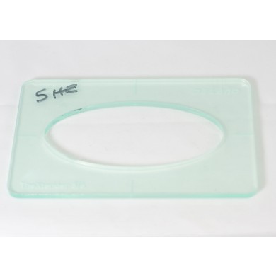 Delano 1/4 inch Thick Acrylic Xtender 5 and 6 Size Template