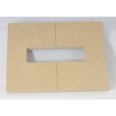 Mike Plyler 1/2 inch Thick MDF P4 Size Template