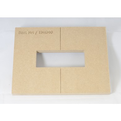 Mike Plyler 1/2 inch Thick MDF M4(EMG 40) Size Template