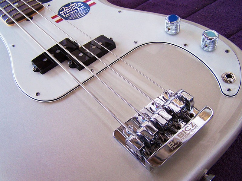 Chrome Babicz FCH Z Series 4-String Bass Bridge 