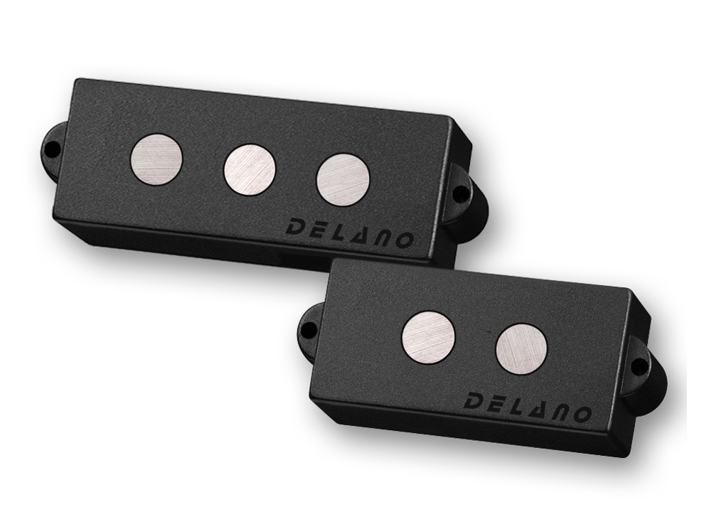 Delano PMVC5 AL/M2-AS 5 String Precision Size Split Coil Pickup