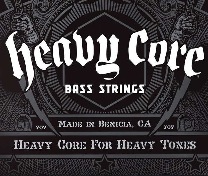 Dunlop heavy cheap core bass strings