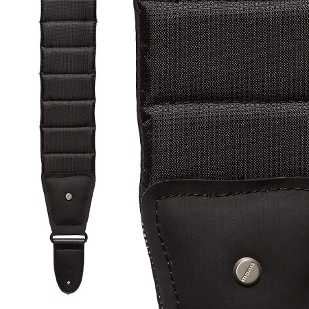 Mono Betty Guitar Strap - Sharkskin Jet Black Long – Chicago Music