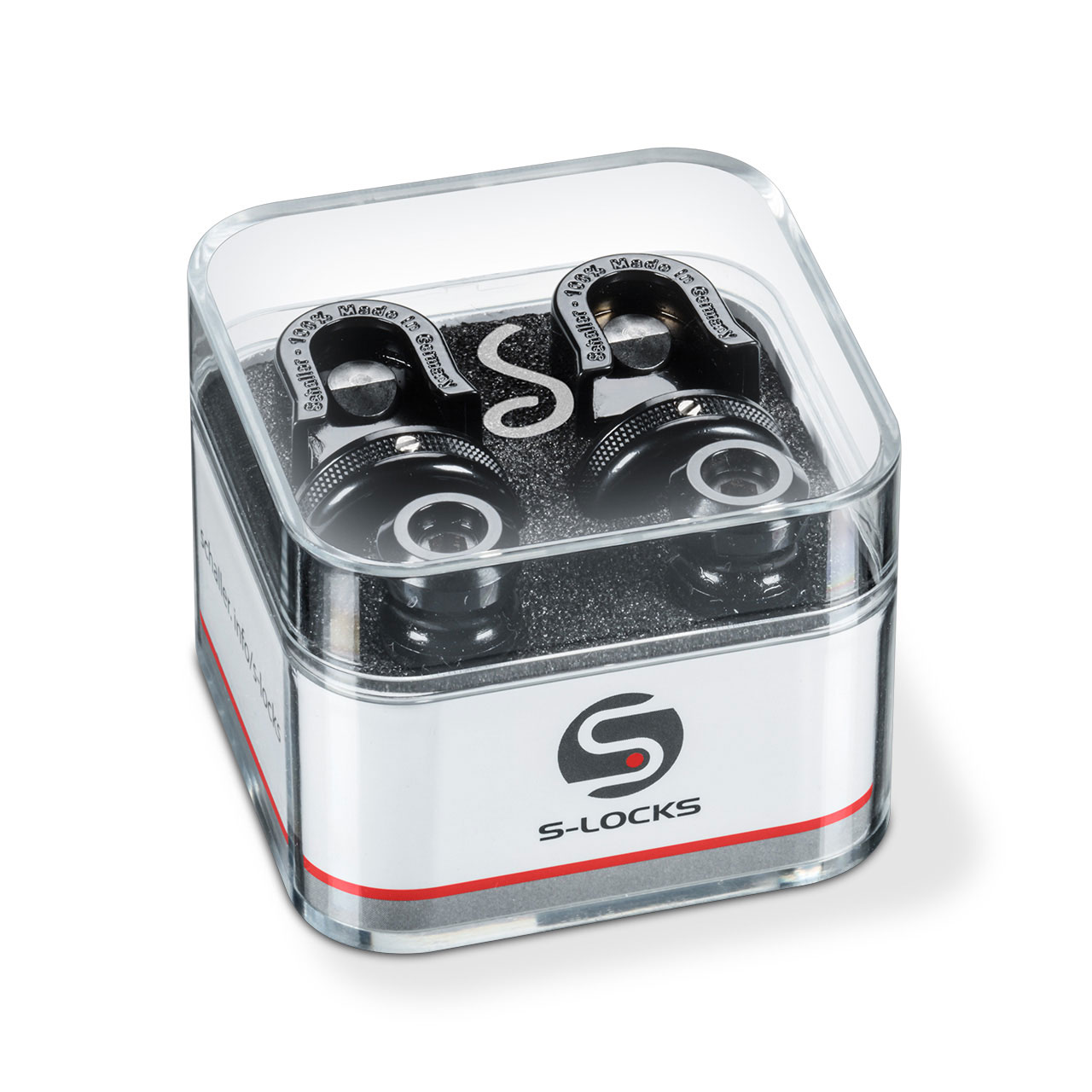 Schaller Strap Lock - Black Strap Locks - Best Bass Gear